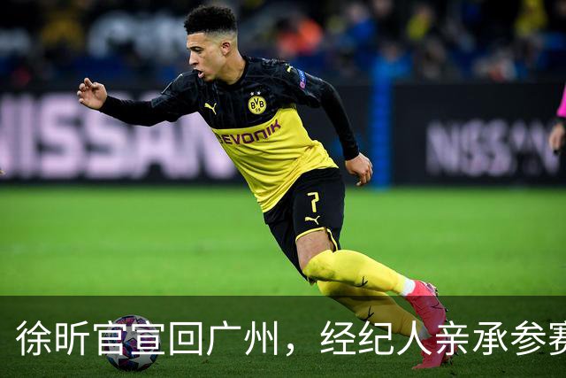 徐昕官宣回广州，经纪人亲承参赛资格受阻，今夏因此错失国家队！